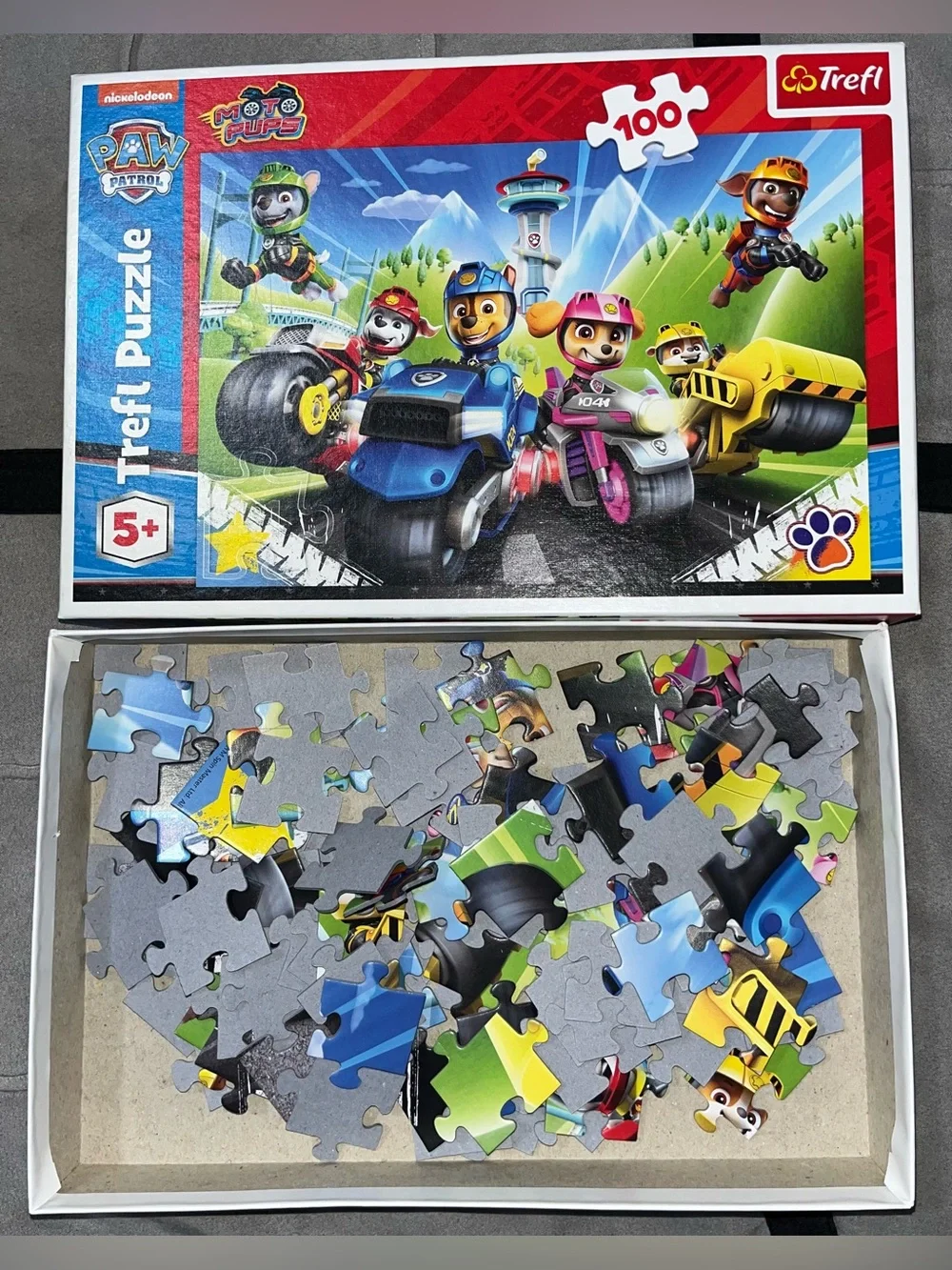 6 PAW Patrol Cardboard Puzzles (Trefl & Clementoni) - PERFECT CONDITION